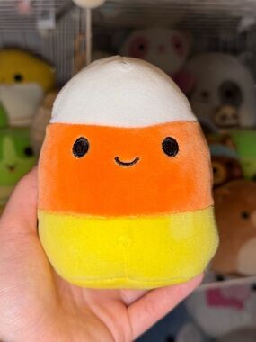 Squishmallows Halloween Cannon the Candy Corn 4" Mystery Capsule Stuffed Plush